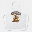 Search for funny coffee sayings aprons Barista
