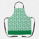 Search for four leaf clover aprons Shamrock