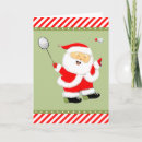 Search for badminton christmas cards Shuttlecock