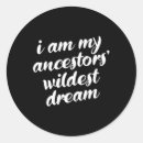 Search for ancestors stickers History