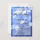 Search for cobalt blue wedding invitations Botanical
