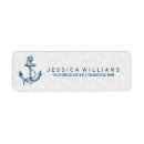 Search for nautical navy return address labels Elegant