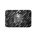 Search for metallic silver bath mats Faux