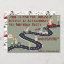 Search for dino cars invitations Dinosaur