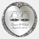 Search for bells wedding stickers Heart