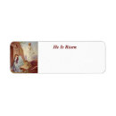 Search for resurrection return address labels Jesus