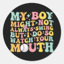 Search for your mouth stickers Boy