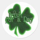 Search for st patricks day irish stickers Shamrock