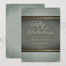 Search for dark green and gold invitations Script