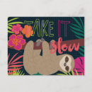 Search for slow postcards Sloth