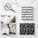 Search for coordinated patterns wrapping paper Black