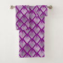 Search for purple and silver bathroom accessories Elegant