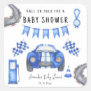 Search for blue race car stickers Watercolor