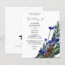 Search for blueberry wedding invitations Modern