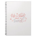 Search for short quotes notebooks Typography