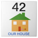 Search for house numbers tiles Address