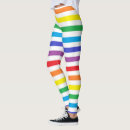 Search for yellow and white stripe leggings Purple