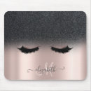 Search for eyelashes mousepads Black