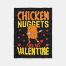 Search for chicken nugget blankets V is for valentine