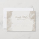 Search for mushrooms rsvp cards Watercolor