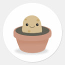 Search for happy potato stickers Cartoon