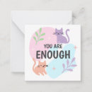 Search for positivity note cards Cat
