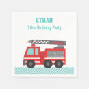 Search for fire truck napkins Trucks