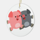 Search for black pig christmas tree decorations White