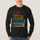 Search for eat sleep repeat tshirts Retro