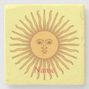 Search for suns coasters Illustration
