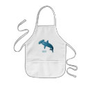 Search for shark kids aprons Fish