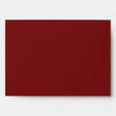 Search for burgundy envelopes Return address