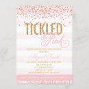 Search for tickled pink invitations New baby