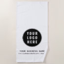 Search for business logo beach towels Marketing