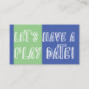 Search for playing card business cards Playdate