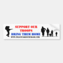 Search for support our troops bumper stickers Peace