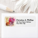 Search for artsy return address labels Elegant