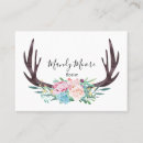 Search for antler business cards Nature