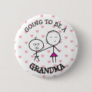 Search for grandma announcement badges Pink