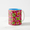 Search for zinnia mugs Pattern