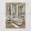 Search for bathroom postcards White