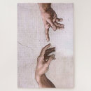 Search for creation of adam puzzles Michelangelo