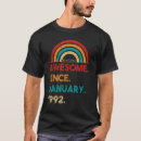 Search for awesome since 1992 tshirts January