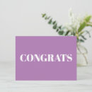 Search for congrats note cards Elegant