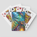 Search for neon playing cards Contemporary