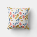 Search for coral and blue cushions Nature