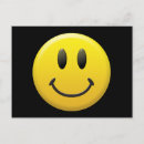 Search for smilie face postcards Yellow