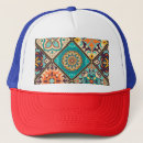 Search for red floral pattern hats Ethnic