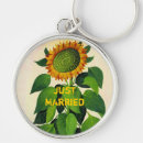 Search for sunflower wedding key rings Country