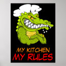 Search for kitchen rules posters Chef